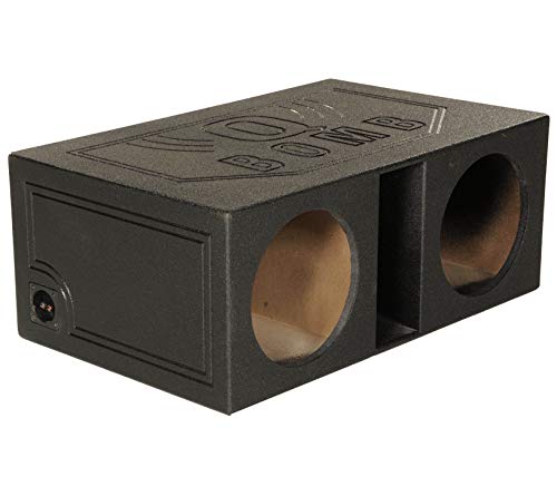 12" Dual Vented Ported Car Subwoofer Sub Box Enclosure Y959