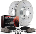 Z23 Carbon Fiber Brake Pads with Drilled & Slotted Brake Rotors Kit V94436
