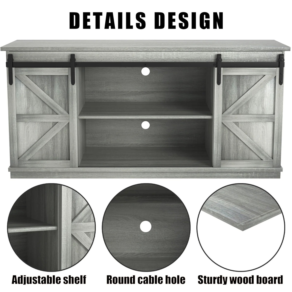 White TV Stand R34078