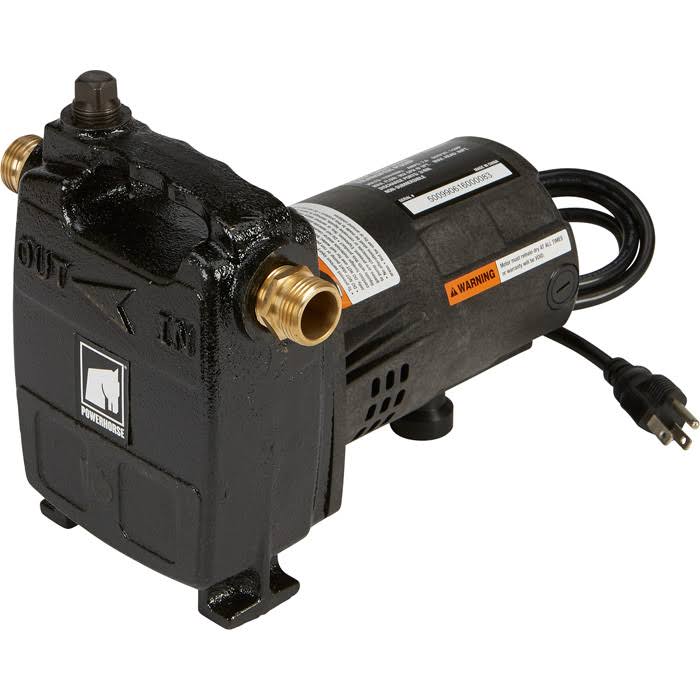 Cast Iron Transfer Pump - 952 GPH, 1/2 HP, 3/4in. Ports D325