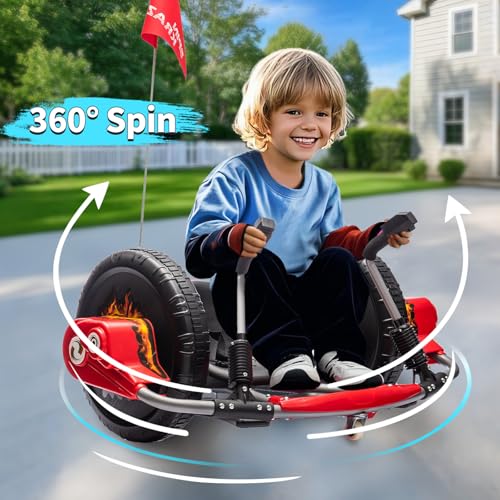 Red 12V Electric Drifting Go Kart with 16-Inch Big Wheel E426467