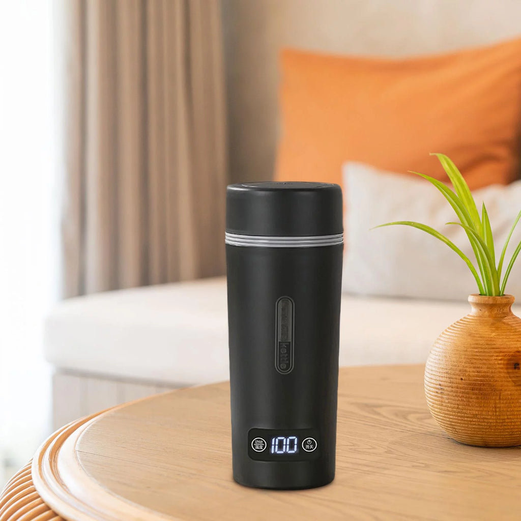 350ml Portable Electric Kettle Auto Shut Off Black R30335