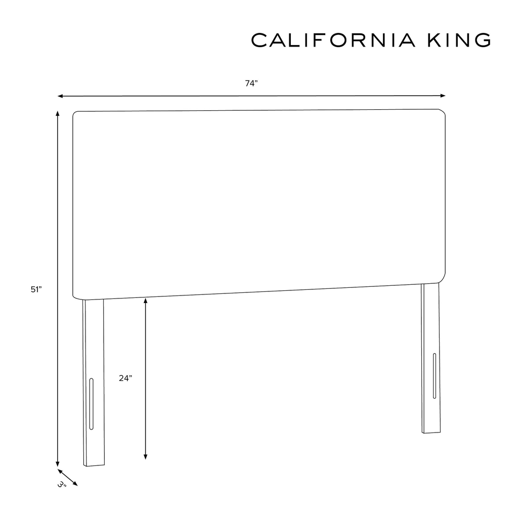 Beige California King Headboard U98699