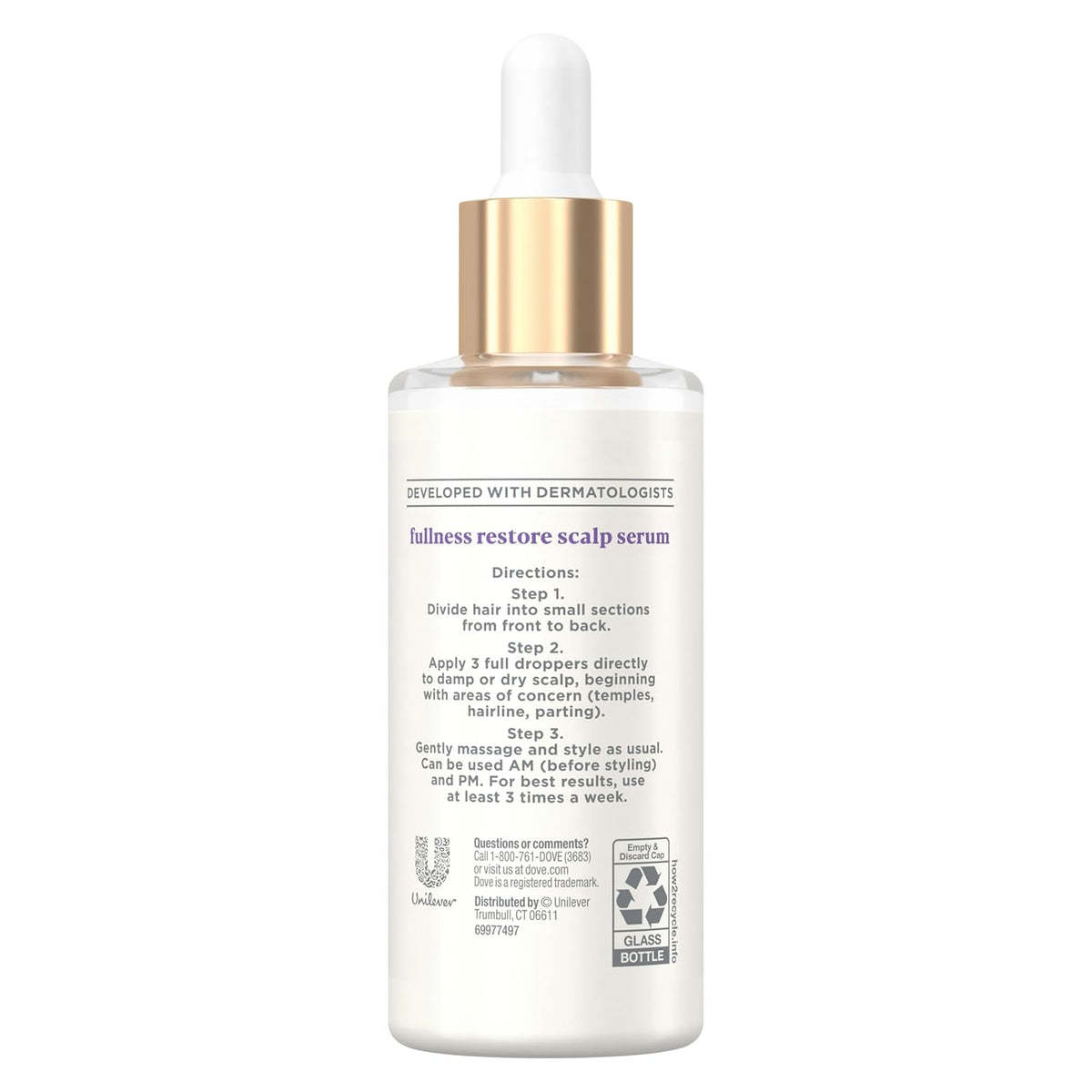 Scalp Serum with Vitamin B3, Zinc, 2 oz M1179