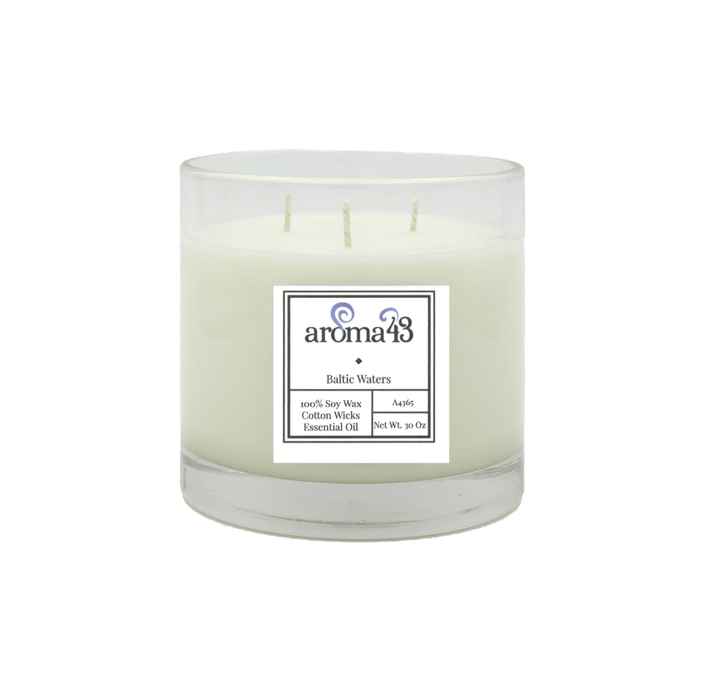Large 3 Wick Candle Y68908