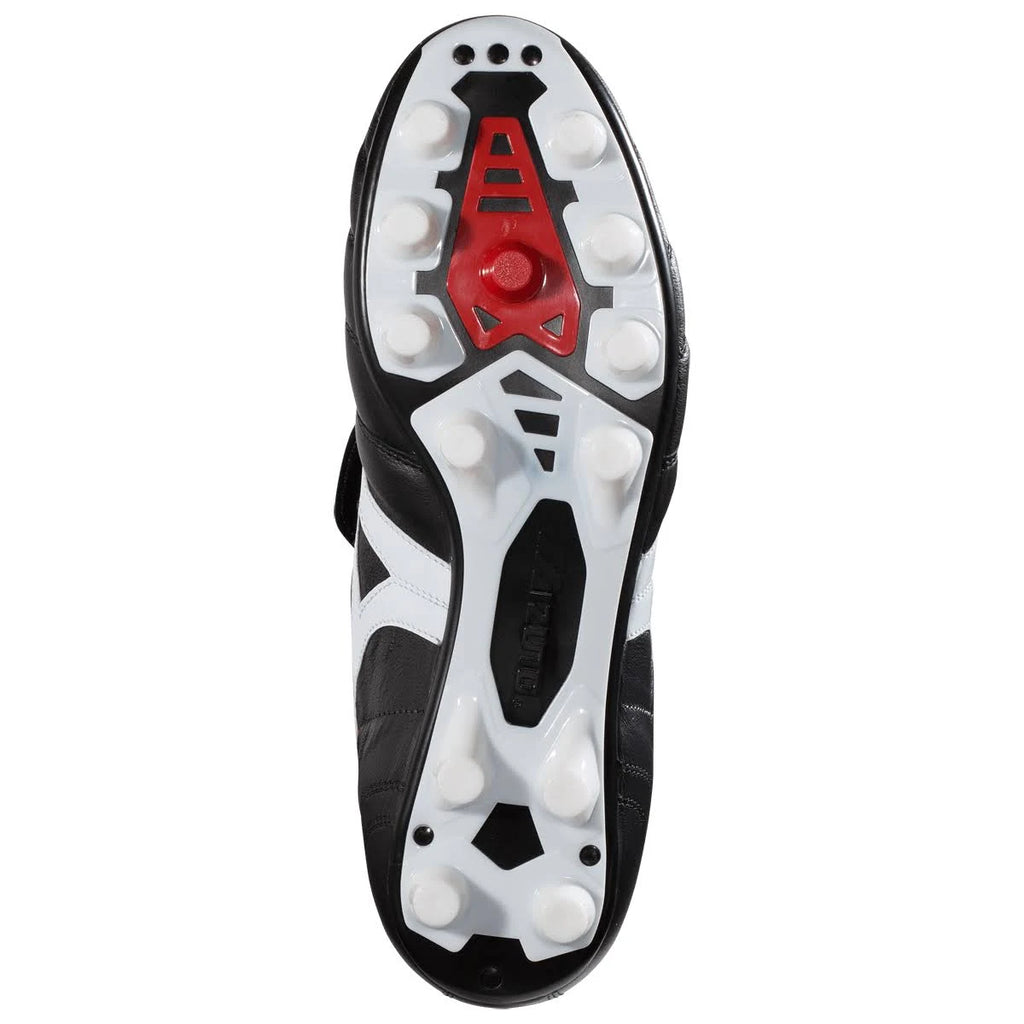 Black/White/Red Molded Soccer Cleat L880