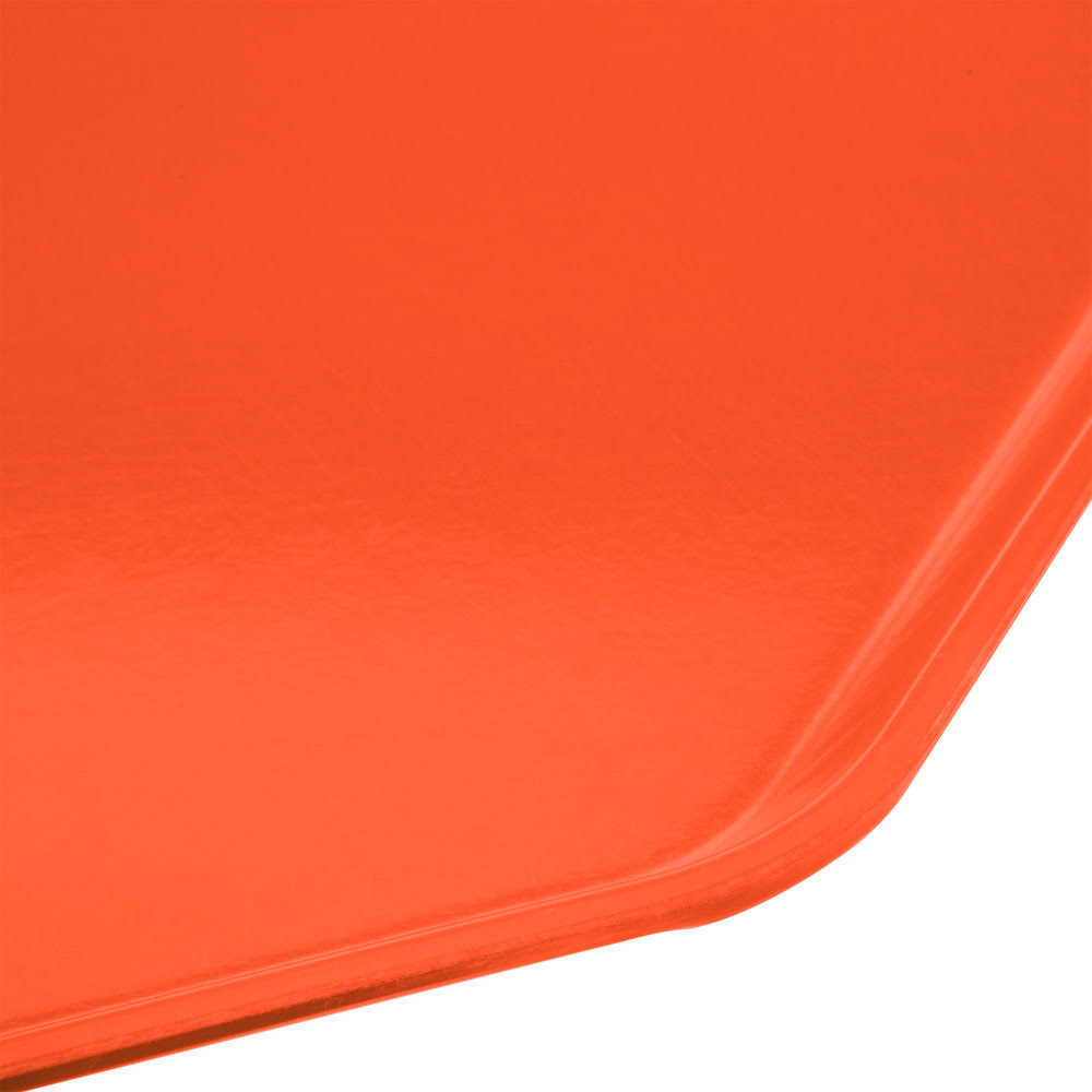 Orange Fiberglass Tray L5558
