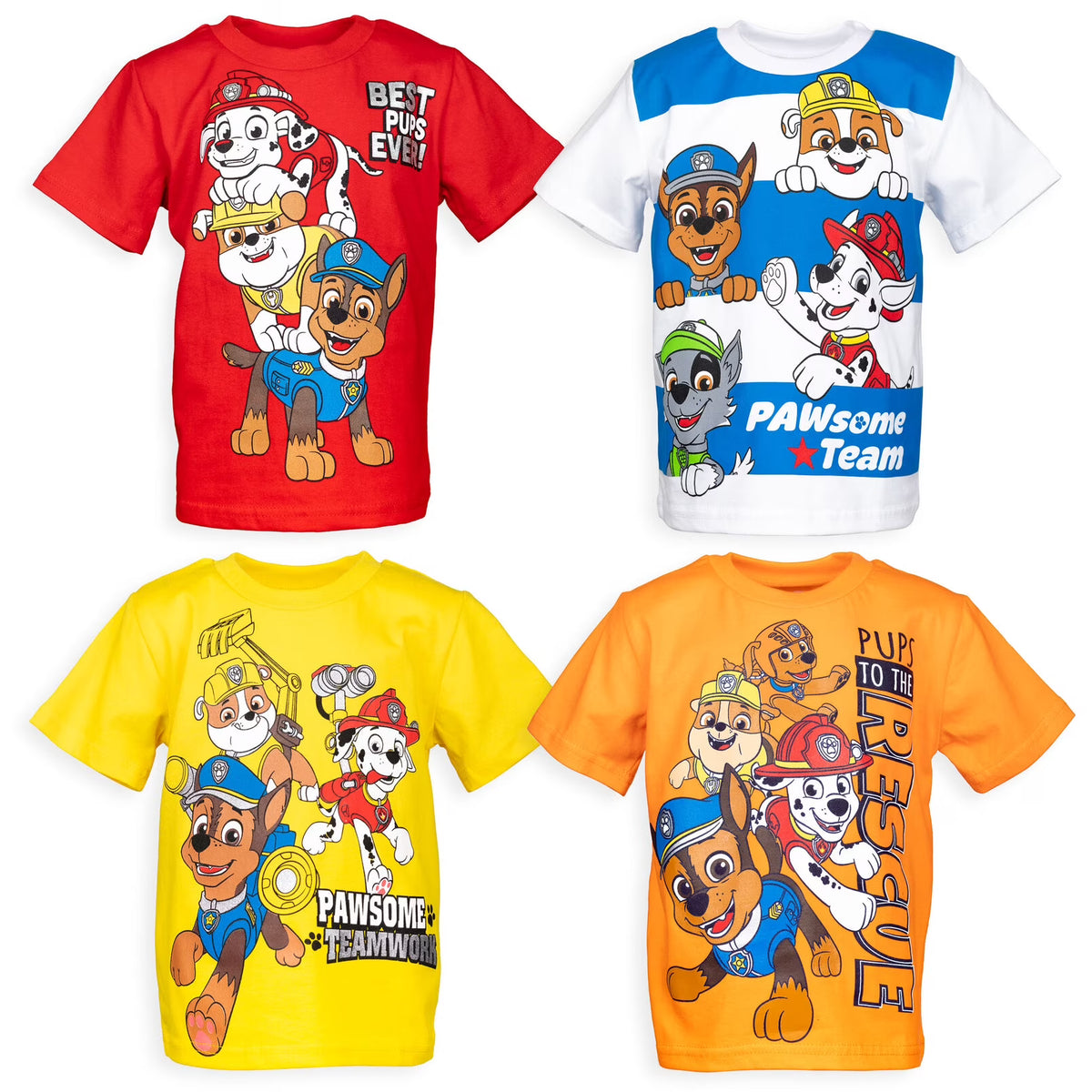 4 Pack Toddler Boys T-Shirts F6815