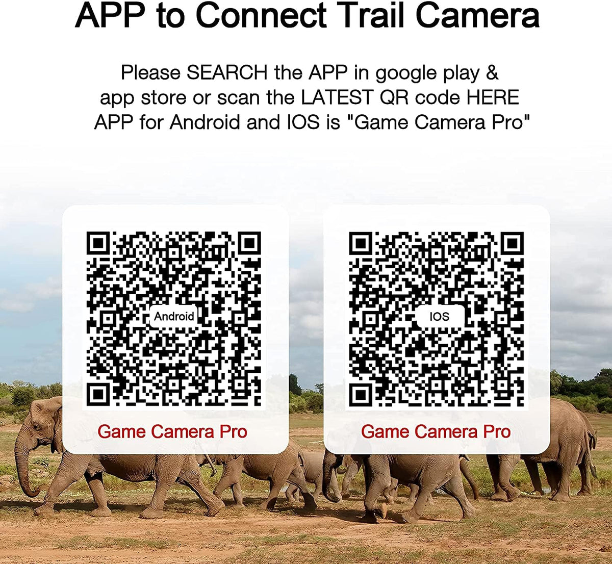 4K WiFi 30MP Trail Camera with 940nm No-Glow IR LEDs Night Vision 0.2s Motion Activated Waterproof IP66 R43099