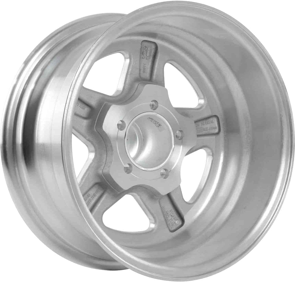 Polished Aluminum Wheel 15” x 7” with Center Cap R54571