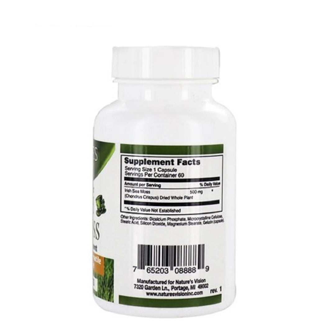 Irish Sea Moss 60 Capsules K925