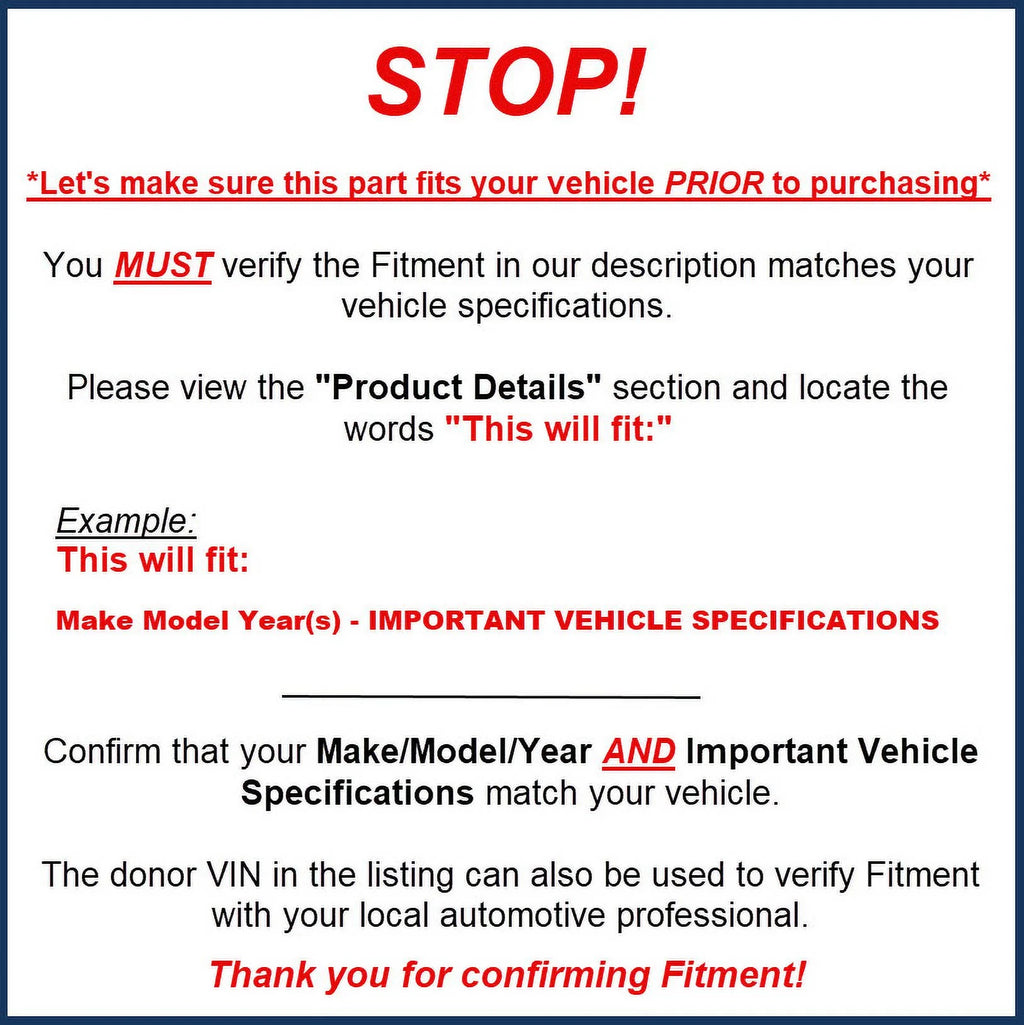 Passenger Side Door Mirror Y696
