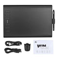 Portable Drawing Graphics Tablet with Rechargeable Digital Pen W93132
