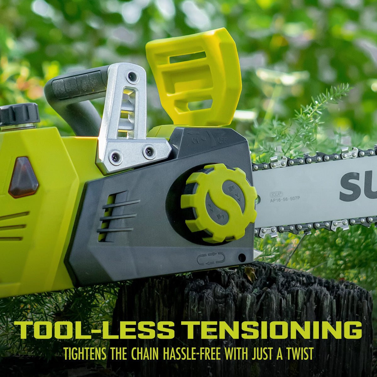 48V Cordless 16-inch Chainsaw O206