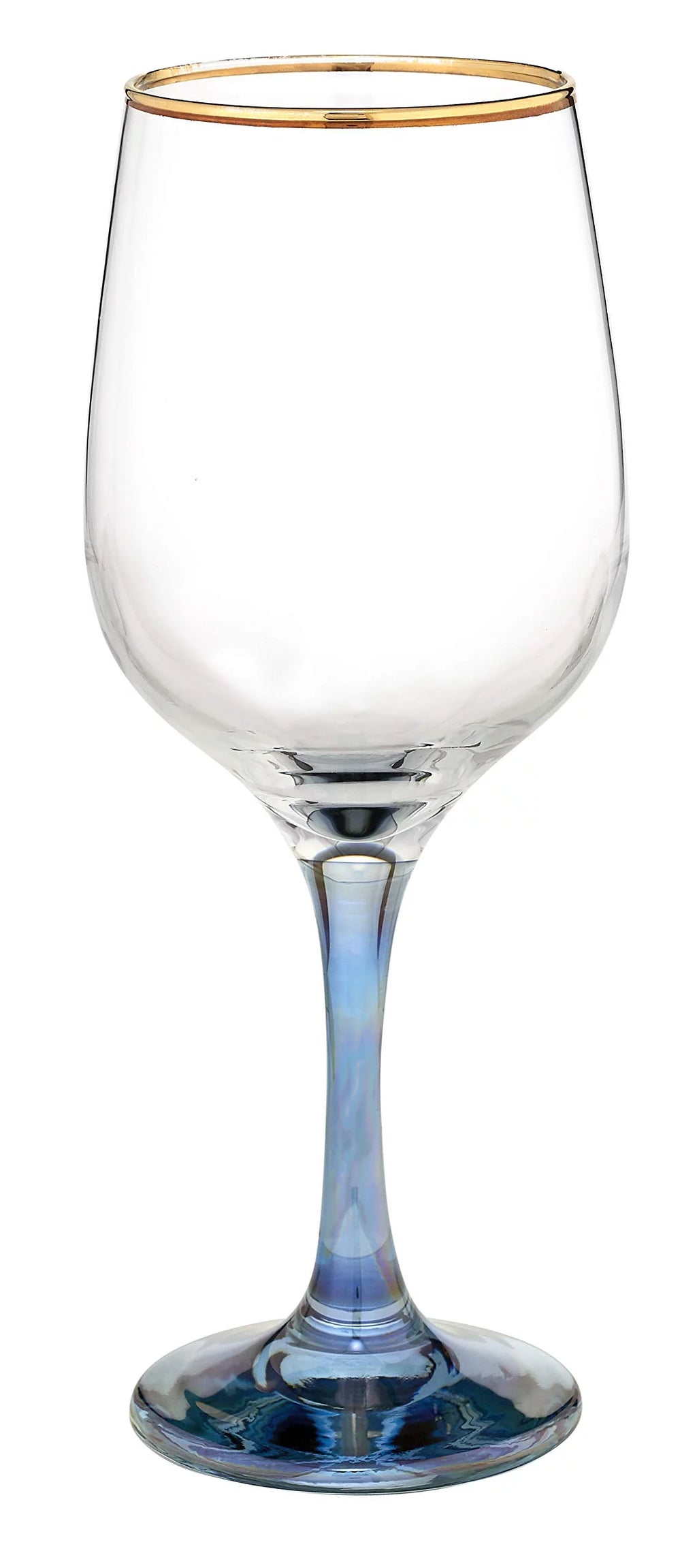 Set of 4 Italian Crystal Wine Water Beverage Glasses W365779