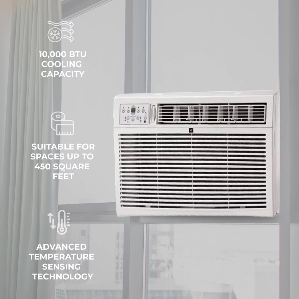 10,000 BTU Window Air Conditioner with Remote T8624