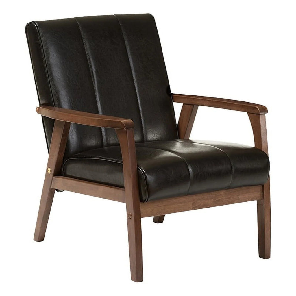 Black Walnut Accent Chair I63513