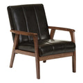 Black Walnut Accent Chair I63513