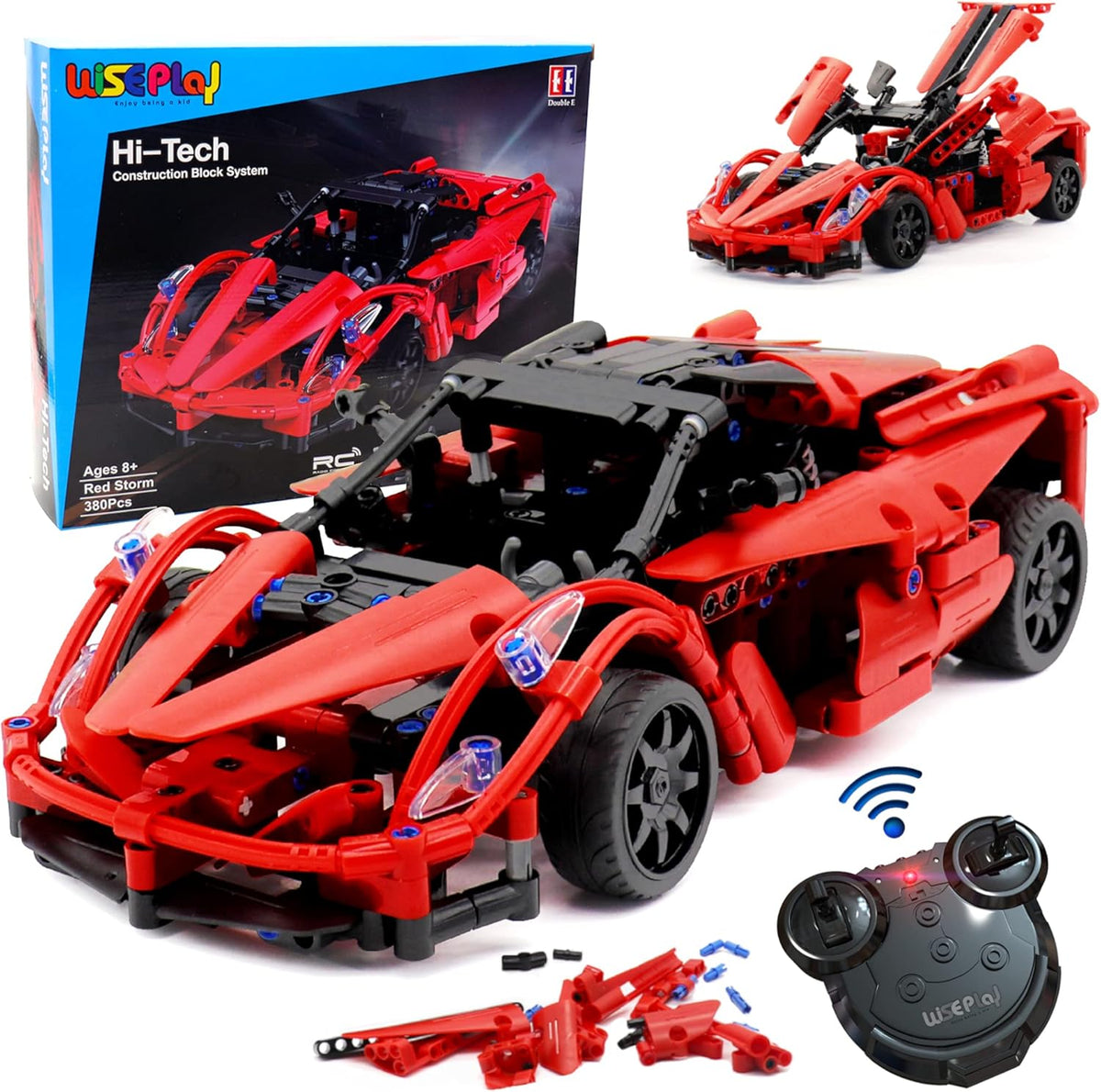 380pcs RC Car Building Kit for Kids Ages 8-12 P835