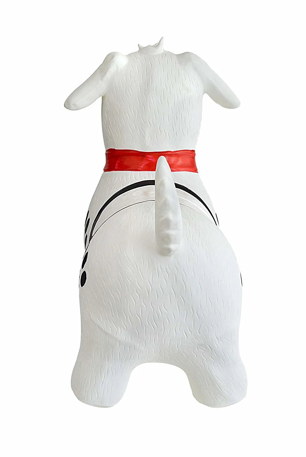 Black & White Dog Inflatable Hopper Toy with Pump B5463