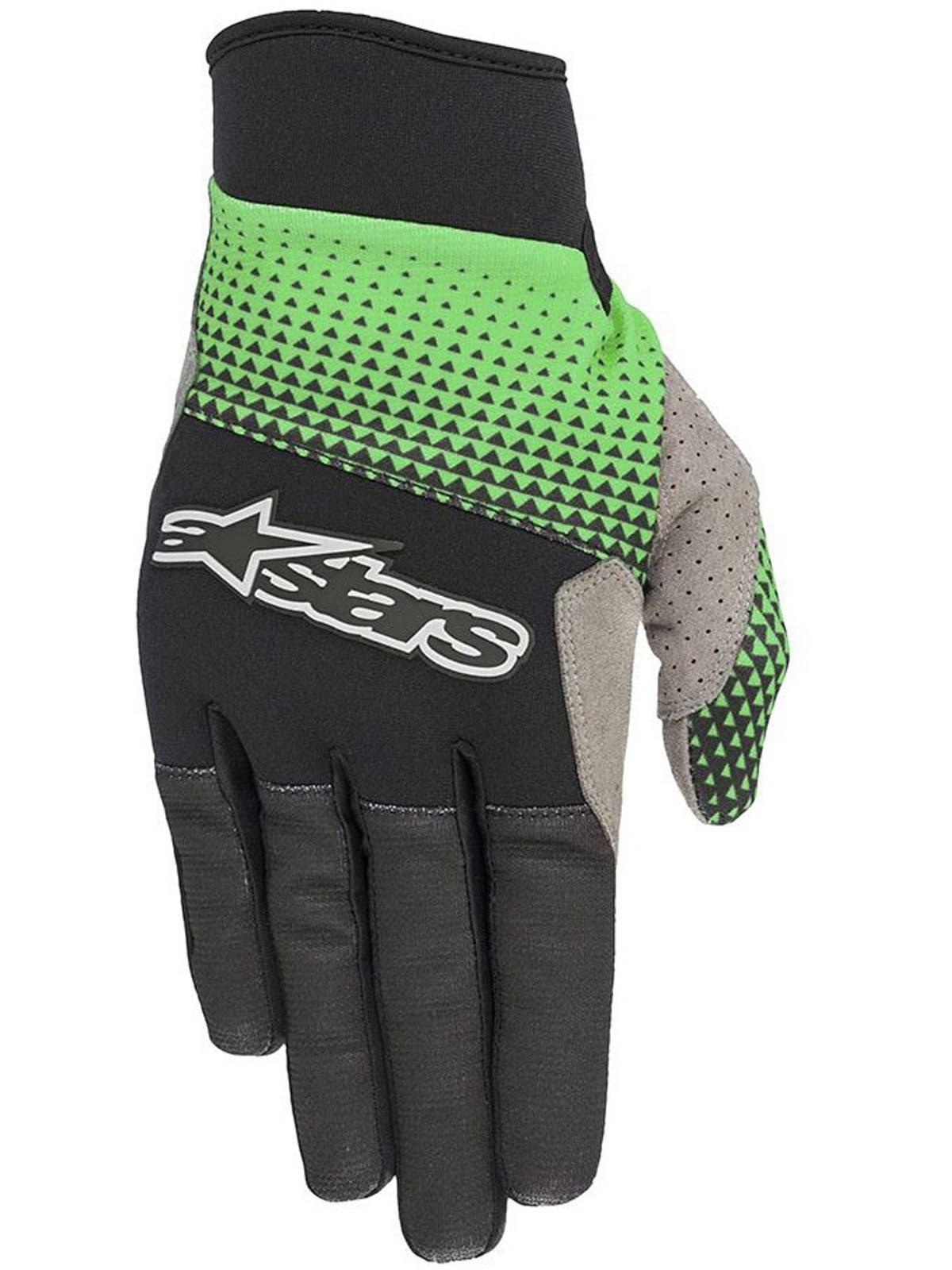 Black Summer Green Gloves C297499