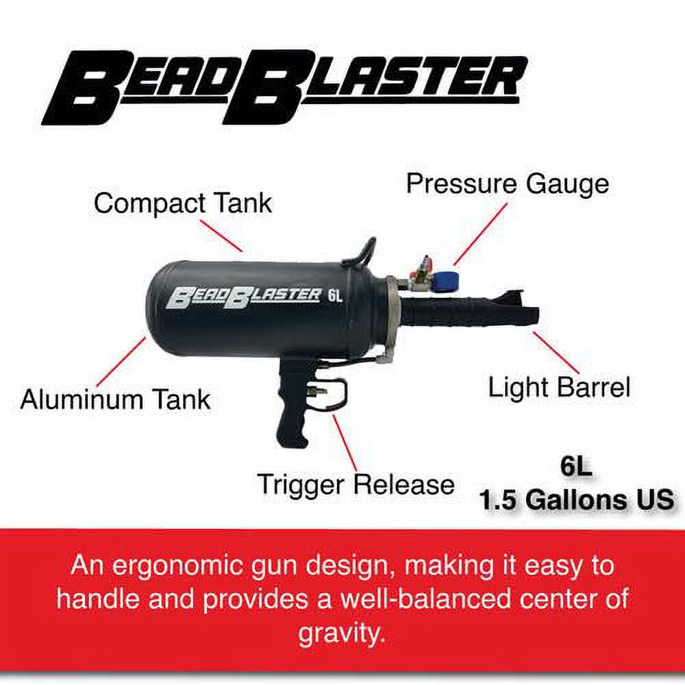 Black 6L Tire Bead Seater Air Blaster Tool C821