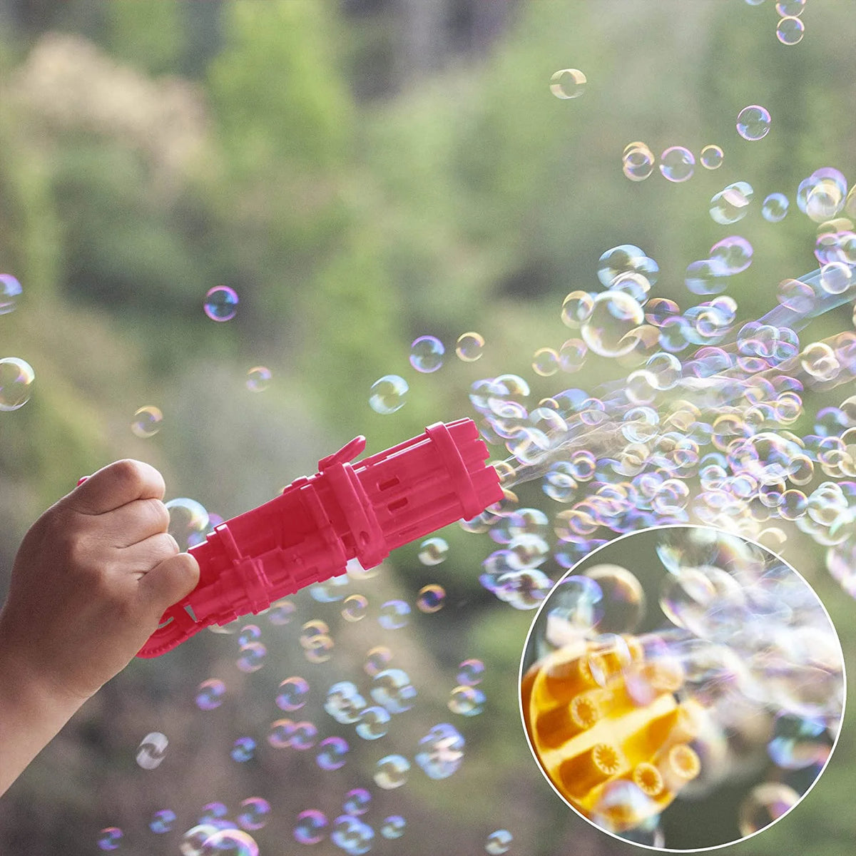 8-Hole Automatic Bubble Maker with 1 Bubble Solution E651312