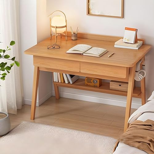 Walnut Computer Desk 23.5" L x 19.5" W x 32" H C944514