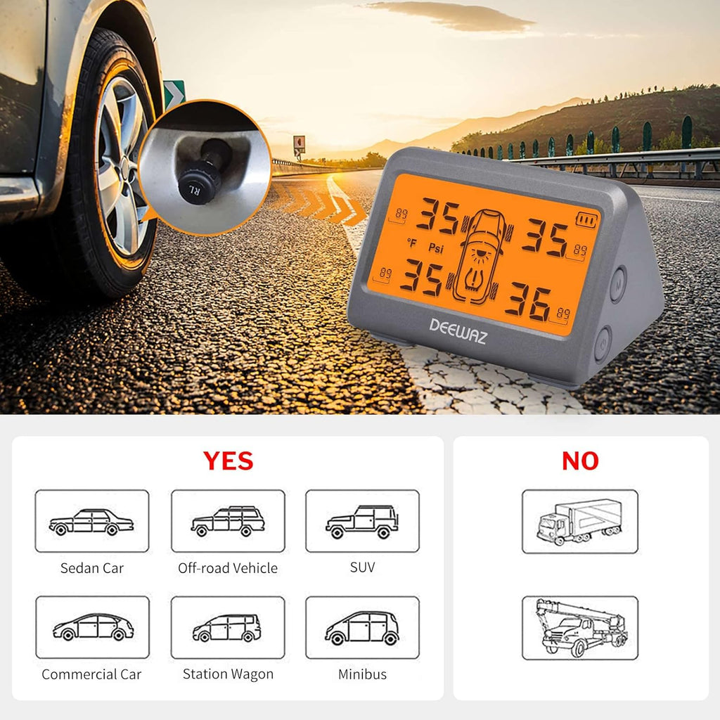 Tire Pressure Monitoring System 0-116 Psi L7908