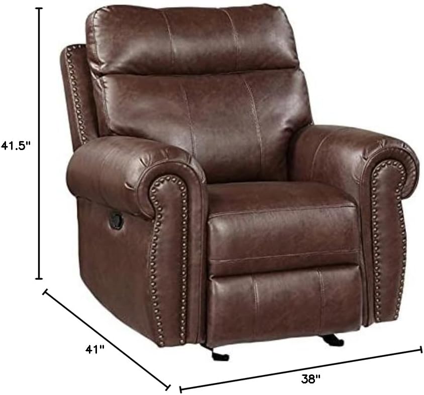 Brown Glider Recliner O226625