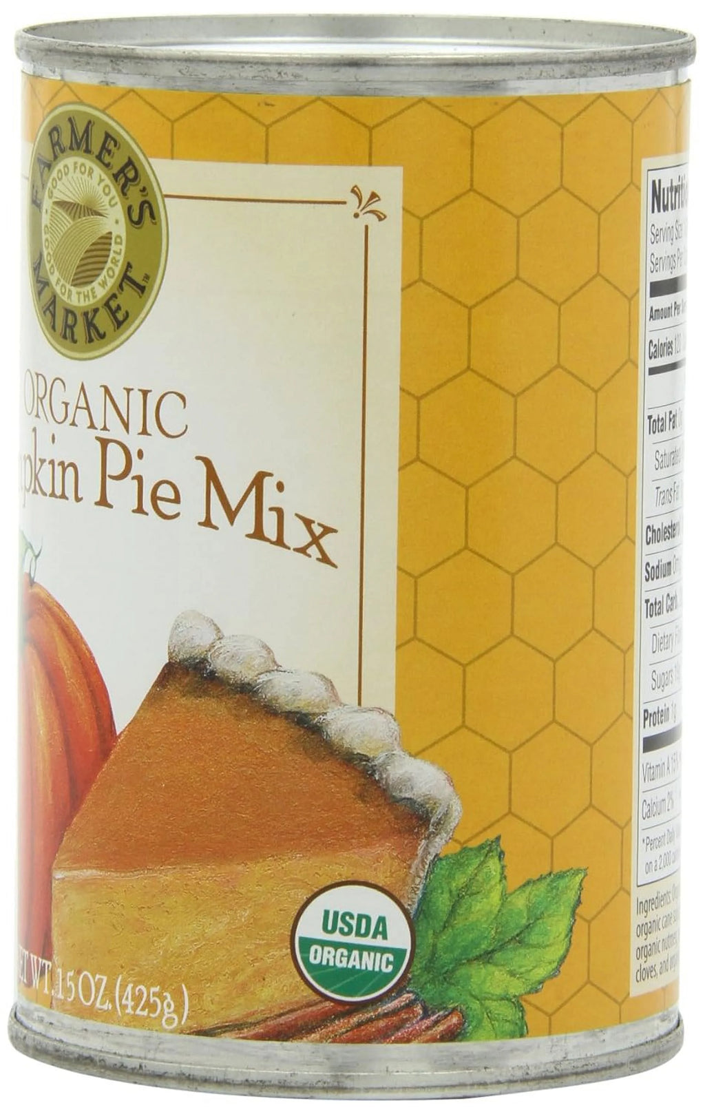 Organic Canned Pumpkin Pie Mix 15-Ounce Cans Pack Of 12 C126
