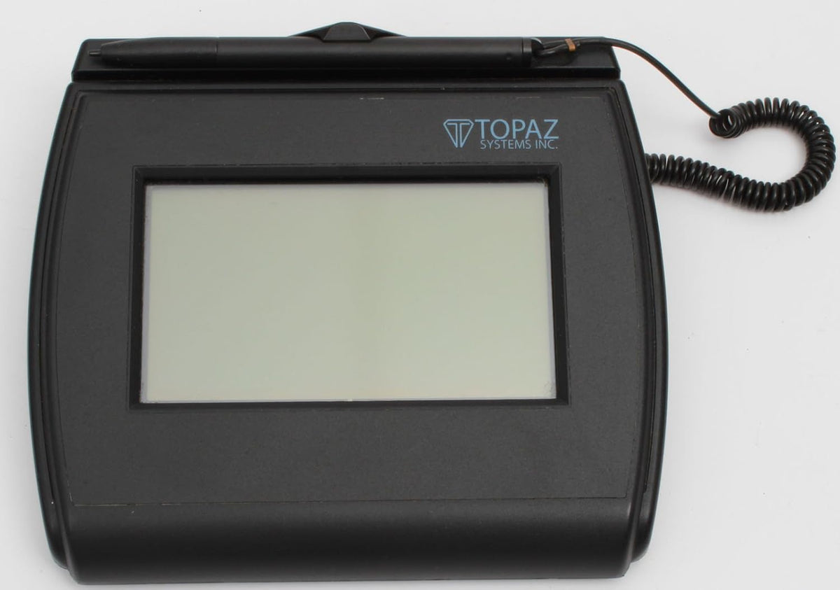 Backlit 4x3 LCD Signature Capture Pad Dual Serial/USB S640808