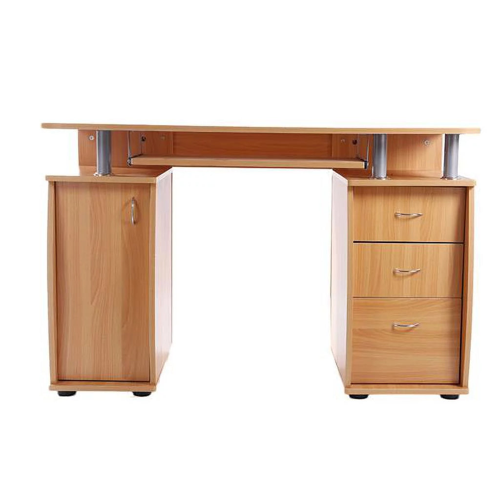 1pc Wood Computer Desk with Drawers P332
