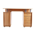 1pc Wood Computer Desk with Drawers P332