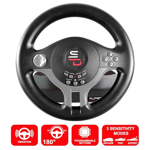 Racing steering wheel with pedals and gearshift paddles Q9746