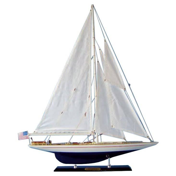 Wood Sailing Yacht Model J1176