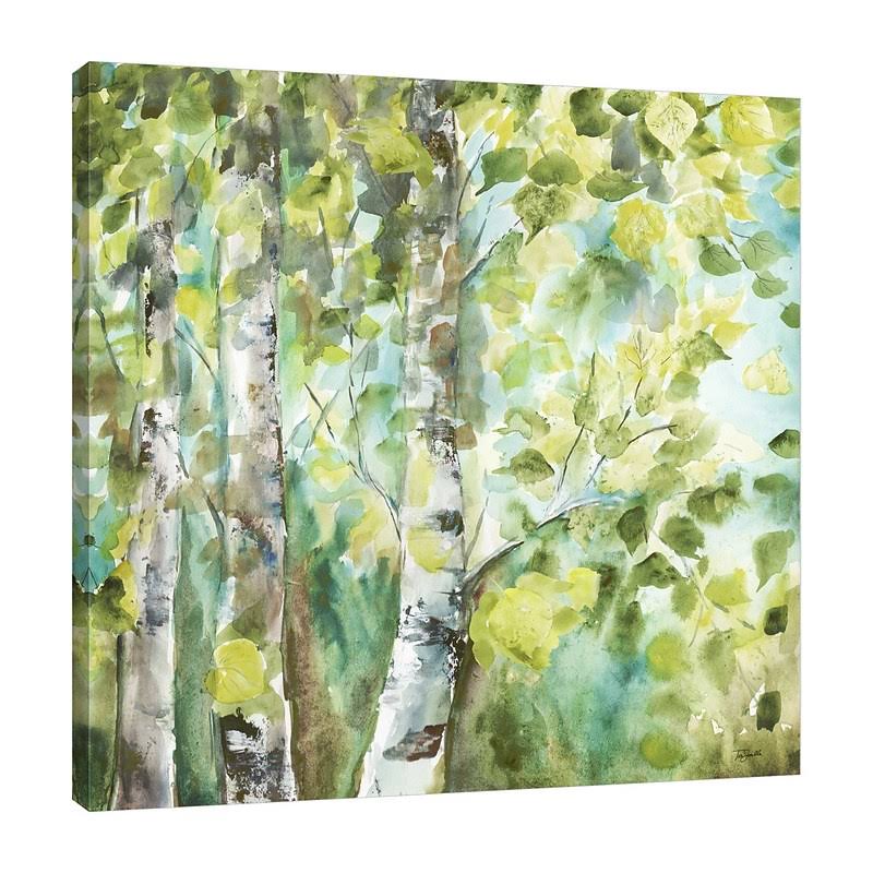 Watercolor Painting Print on Wrapped Canvas X8534