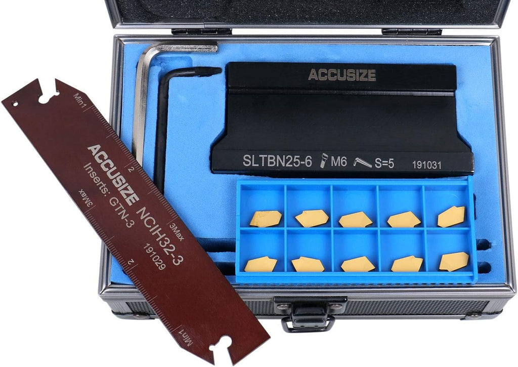 1'' Self-Lock Block with 10 Pcs Carbide Inserts and 1 Pc Blade A436