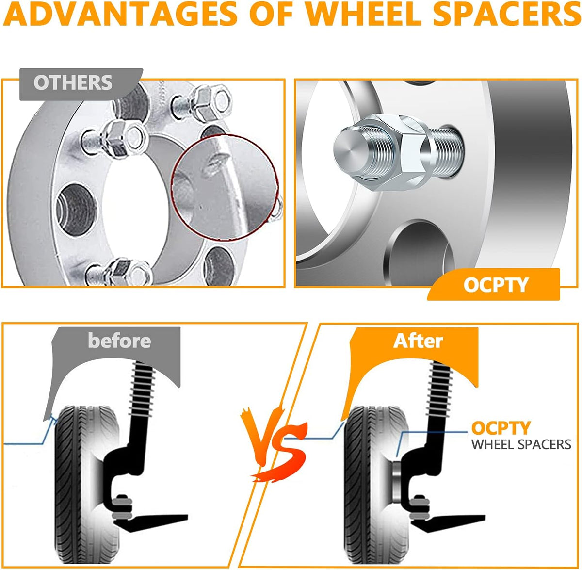 5x100 to 5x112 Wheel adapter 10mm with 14x1.5 Studs 5 lug hubcentric 2PCS H696109