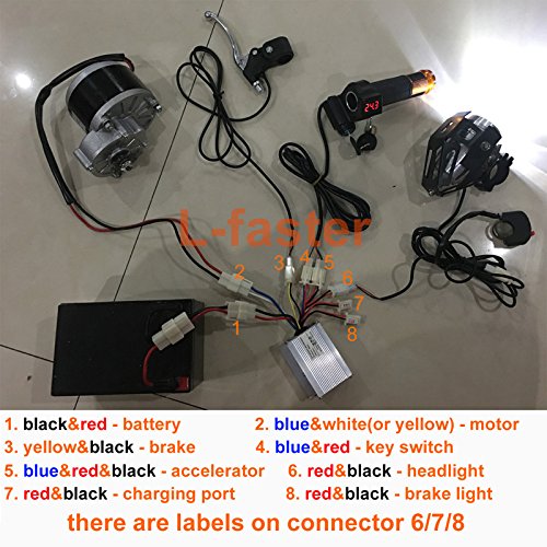 250W Electric Conversion Kit Left Chain Drive Z2310