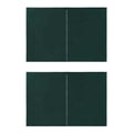 Green PE Party Tent Sidewall 2 pcs with Zipper C10435