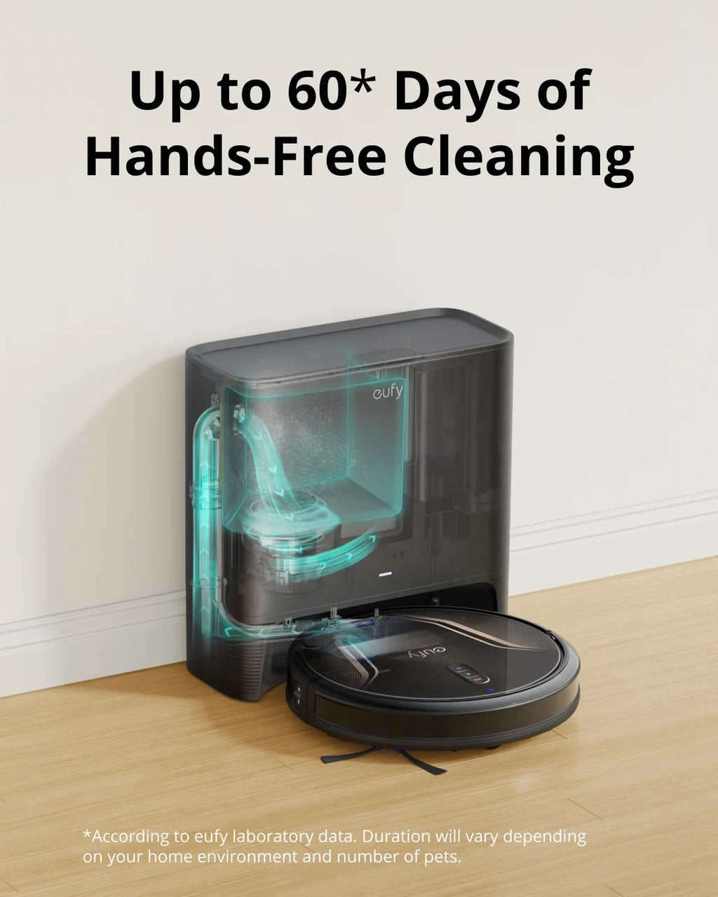 WiFi Robot Vacuum Self-Emptying 2500Pa F689342