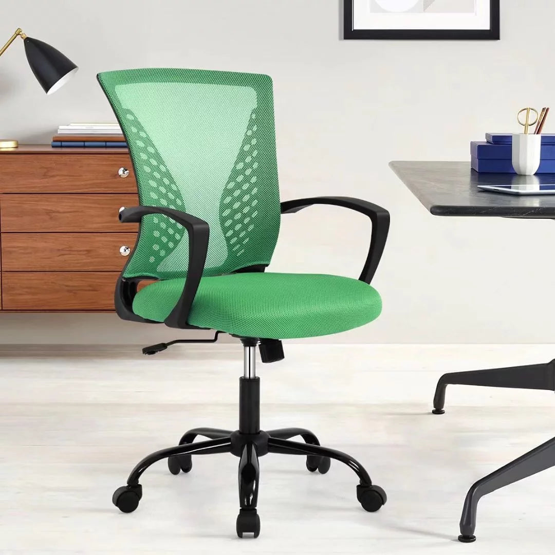 Green Mesh Ergonomic Office Chair with Armrests U321918