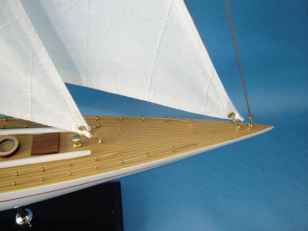 Wood Sailing Yacht Model J1176
