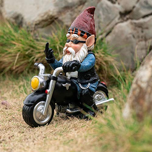 9 inch Polyresin Garden Statue T8438