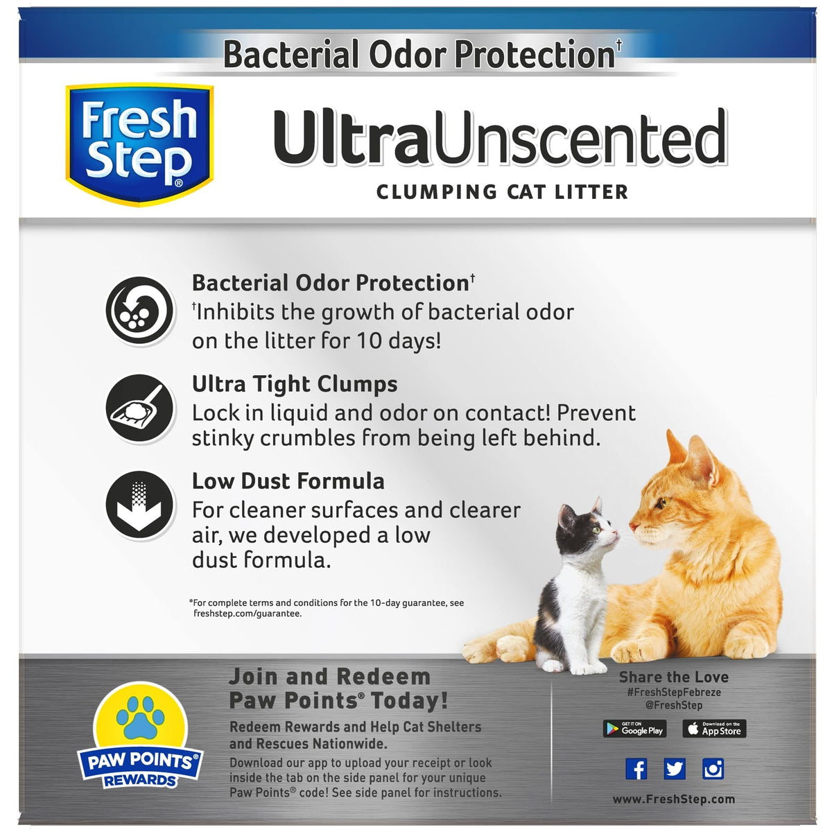 Unscented Clumping Cat Litter - 25 lb box B8315