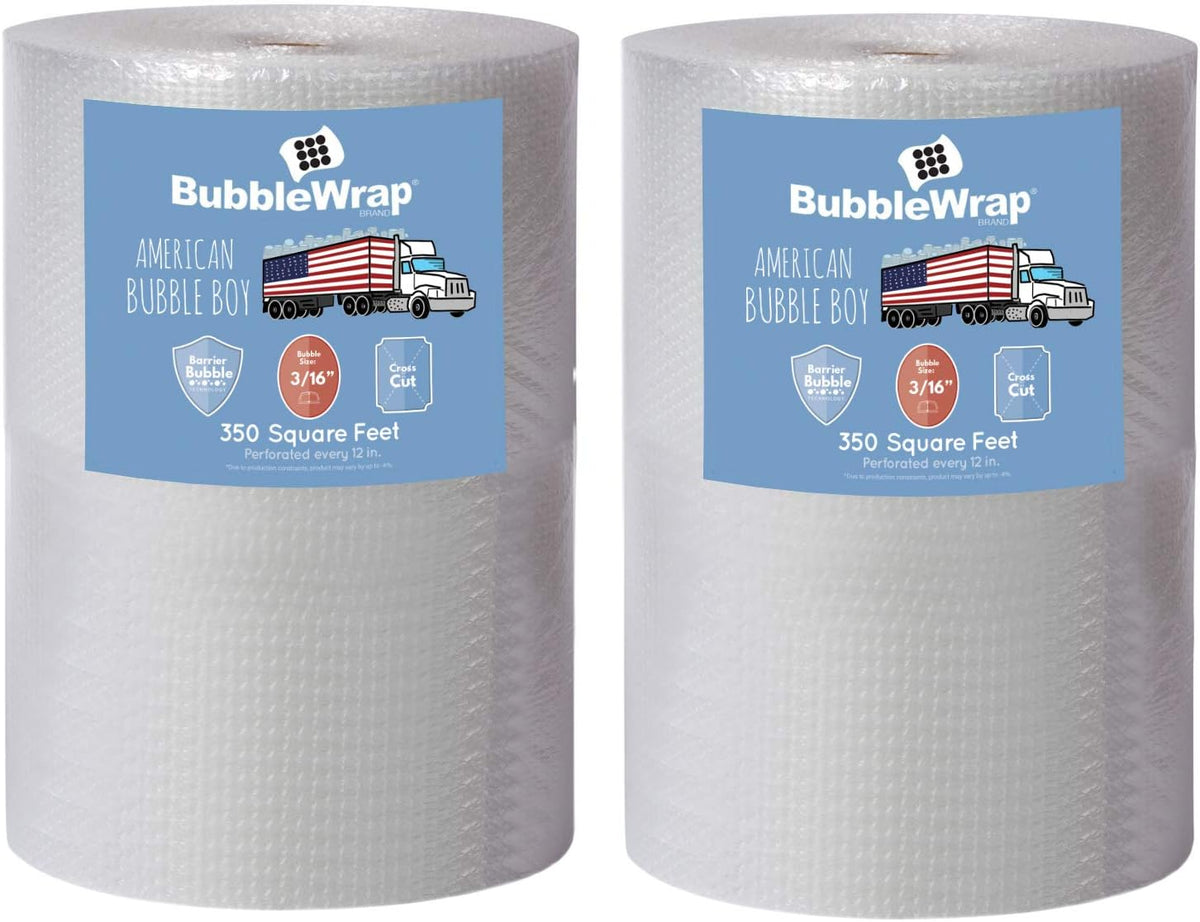 Bubble Wrap 700 Square Feet Pack of 2 B55858