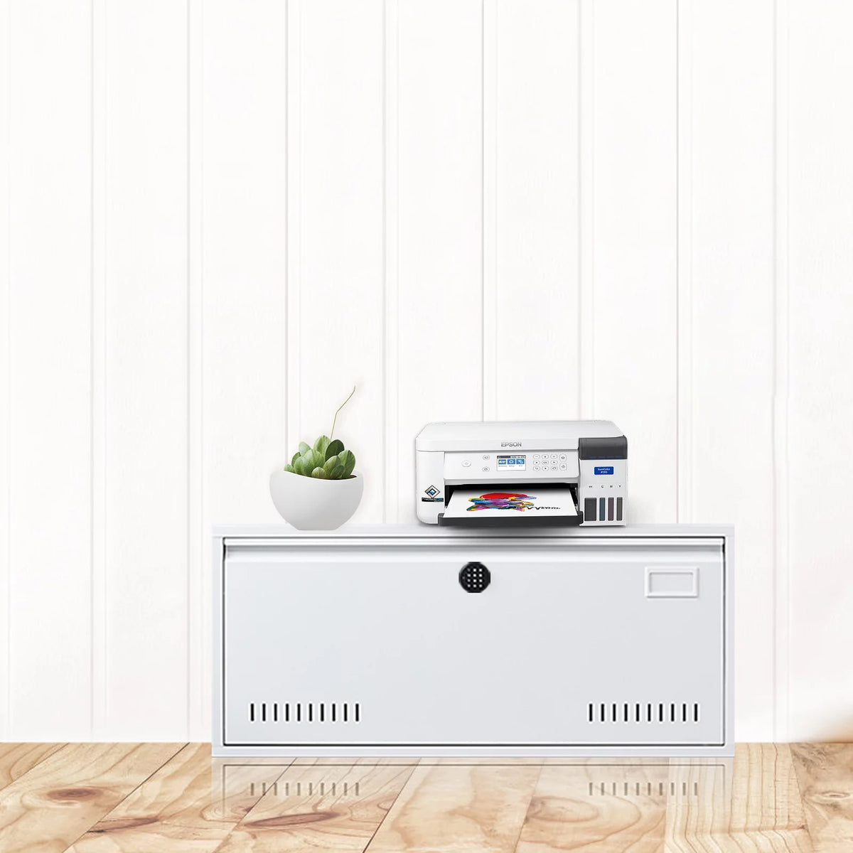 Metal Lateral File Cabinet with Hanging Rod T921131