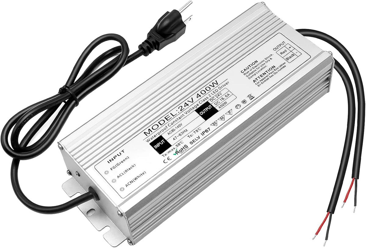 Waterproof IP67 400W 110V AC to 24V DC LED Power Supply S941049