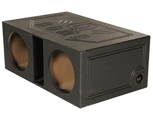 12" Dual Vented Ported Car Subwoofer Sub Box Enclosure Y959